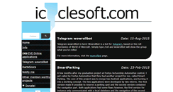 Desktop Screenshot of iciclesoft.com