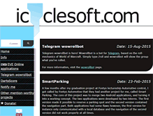 Tablet Screenshot of iciclesoft.com